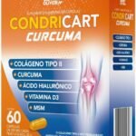 Colágeno Tipo II + Cúrcuma + Ácido Hialurônico + D3 + MSM Condricart Cúrcuma 60 Cápsulas Sidney Oliveira