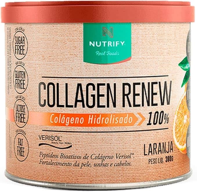Collagen Renew Verisol - 300G Laranja - Nutrify, Nutrify Collagen Renew Verisol - 300G Laranja - Nutrify, Nutrify - Imagem 1