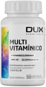 Dux Nutrition Multivitamínico Esportivo - 30 Cápsulas Softgel - - Imagem 3