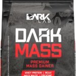 Hipercalórico Dark Mass Dark Lab, 3kg, Morango, Ganho de Massa