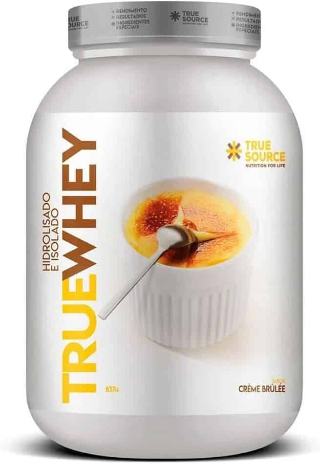 True Source True Whey (837G) - Hidrolisado E Isolado - Vanilla Creme Brulle Isolate Protein Fuse Dark Lab, 1.8Kg, Baunilha, Suporte Muscular - Imagem 1